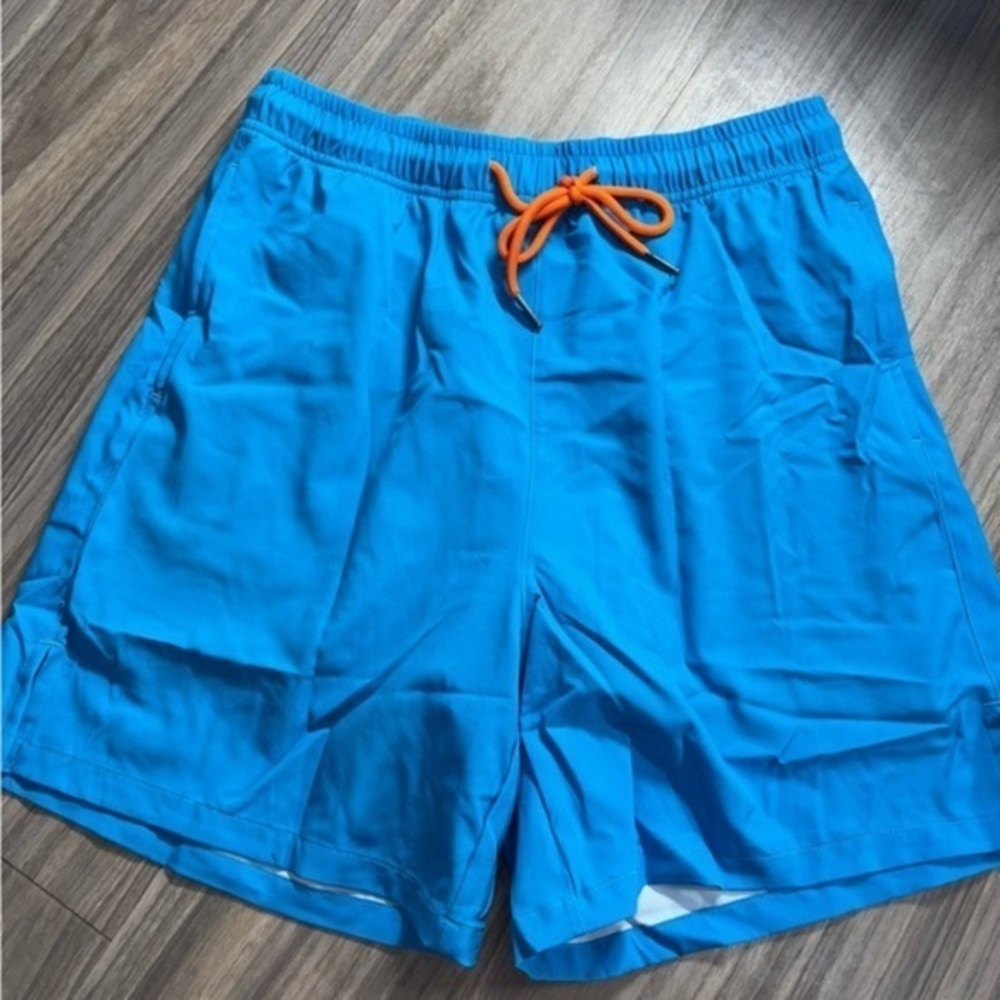 Mens 5/7" Ineseam Swim Trunks with Compression